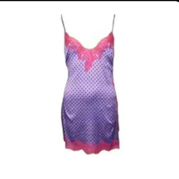 Agent Provocateur Women's Lace Trim Lucie Silk Polka D AP4/UK12/US8 - Picture 3 of 5